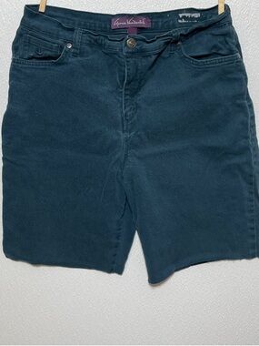 Gloria Vanderbilt Teal Women’s Denim Shorts